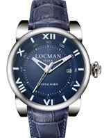 Armbanduhr Locman Herr Toscano in Stahl 0590V05-00BLPSB - 0590V05-00BLPSB